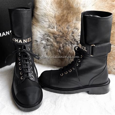 chanel combat boots 2023.